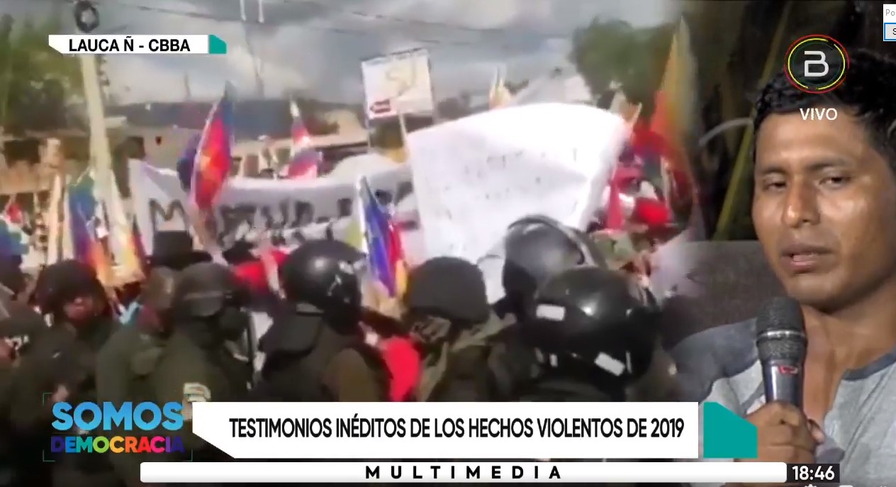 Herido en Sacaba: “Solo quiero justicia, que todos los criminales que nos masacraron vayan a la cárcel”