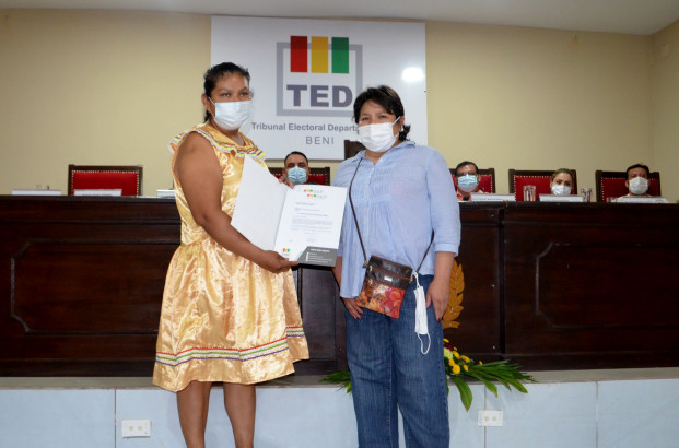Beni: El TSE entrega Resolución al TIM 1 que permite la vigencia de su estatuto autonómico