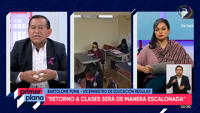 Viceministro informa que 9.411 maestros y 13.010 estudiantes se contagiaron de COVID-19