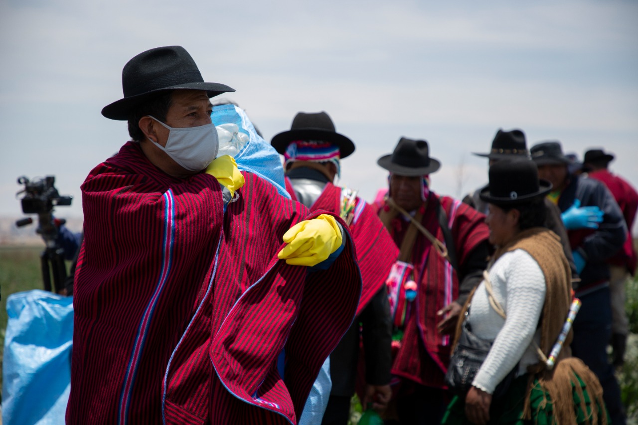 Vicepresidente pide respeto a la Madre Tierra en el “reencuentro de jóvenes con el agua”