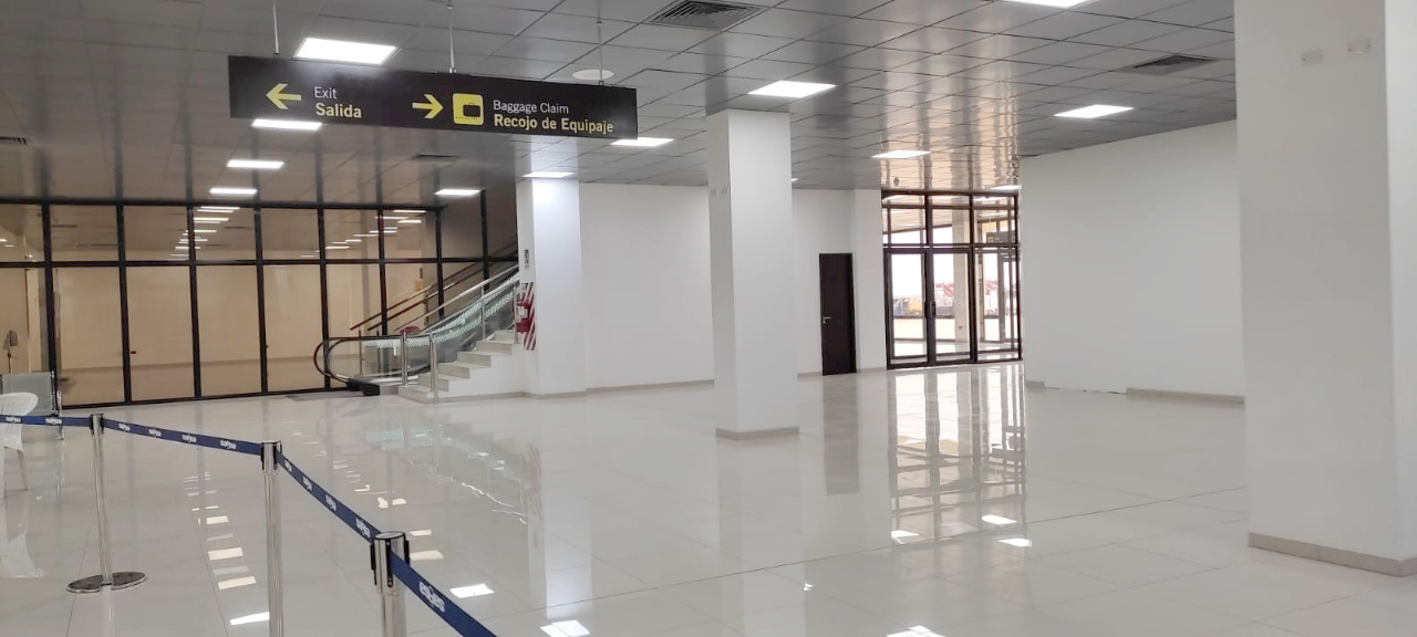 Gobierno entrega terminal nacional ampliada del aeropuerto de Viru Viru de Santa Cruz construida con inversión de Bs 42,7 millones