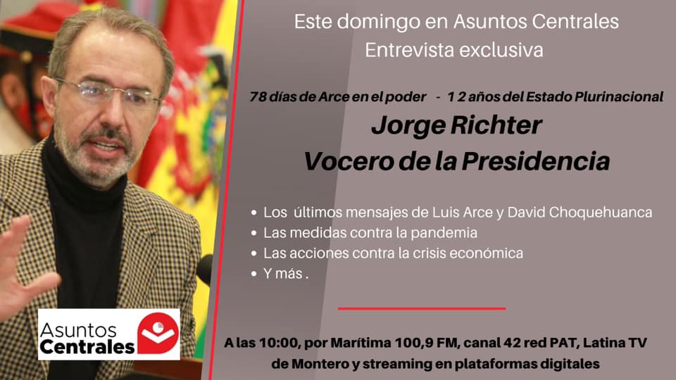 Vocero descarta “paquetes económicos” y prioriza medidas graduales de reactivación