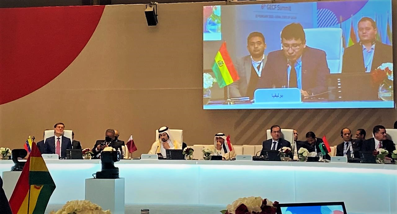 Países del GECF promoverán el gas como combustible de transición hacia energías amigables con el medio ambiente