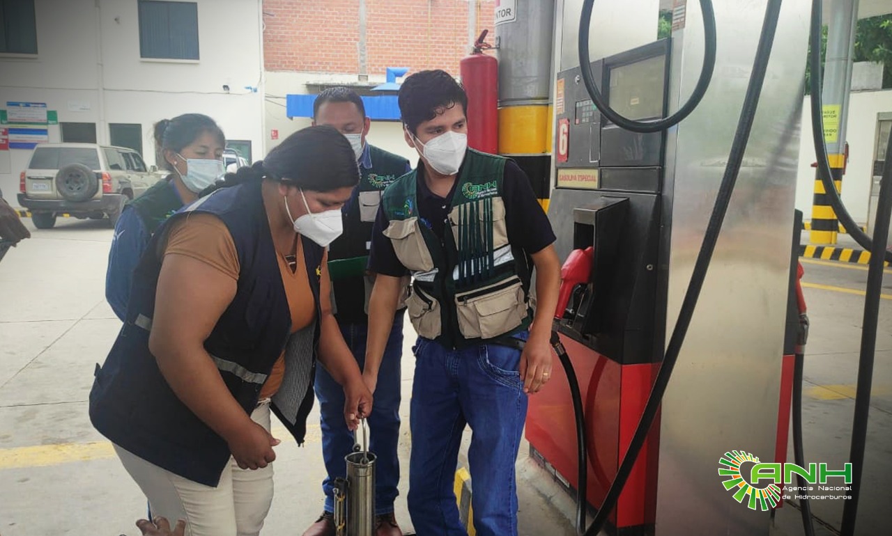ANH inspecciona la venta y el precio justo de combustibles en municipio fronterizo de Bermejo