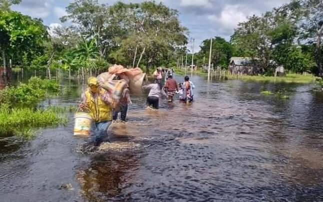 Defensa Civil reporta 200 evacuados por riadas en poblaciones de Beni