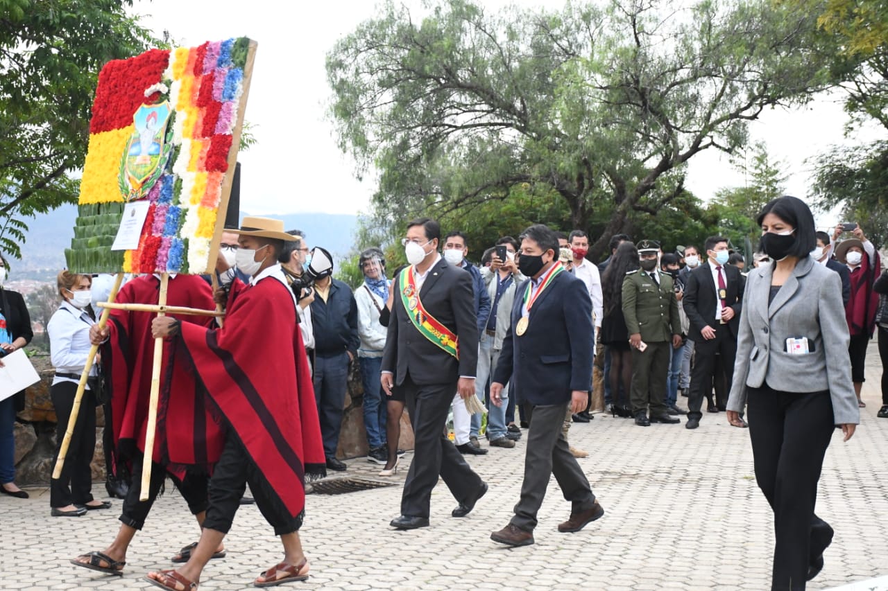 Autoridades conmemoran los 204 años de la Batalla de La Tablada en Tarija