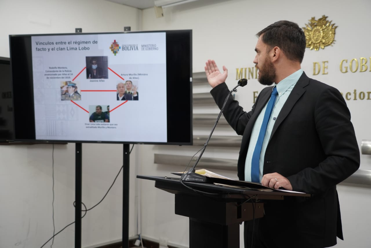 Presentan denuncia penal contra Arturo Murillo y Rodolfo Montero por favorecer al narcotráfico (amplia)