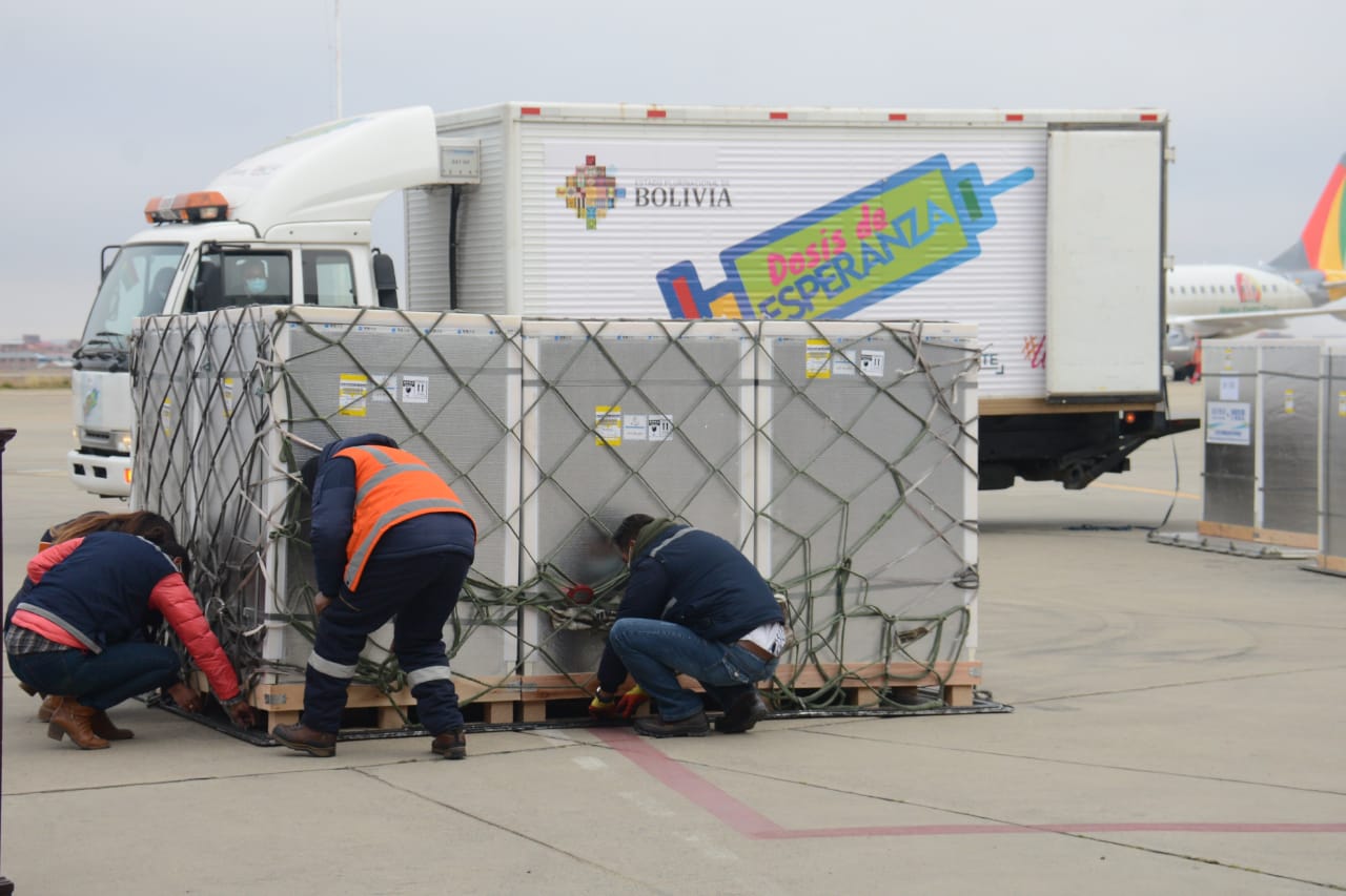 Gobierno prevé llegar al 100% de la población vacunable que abarca a 7 millones de bolivianos