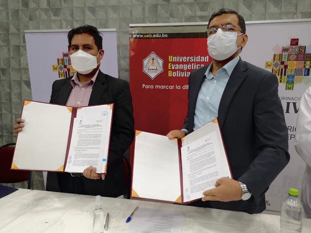 Universidad Evangélica Boliviana de Santa Cruz se une a plan de vacunación masiva contra el COVID-19