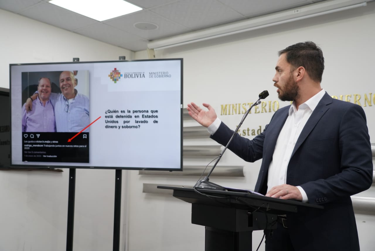 Gobierno pedirá extradición de exautoridades del gobierno de facto de Jeanine Áñez desde EEUU