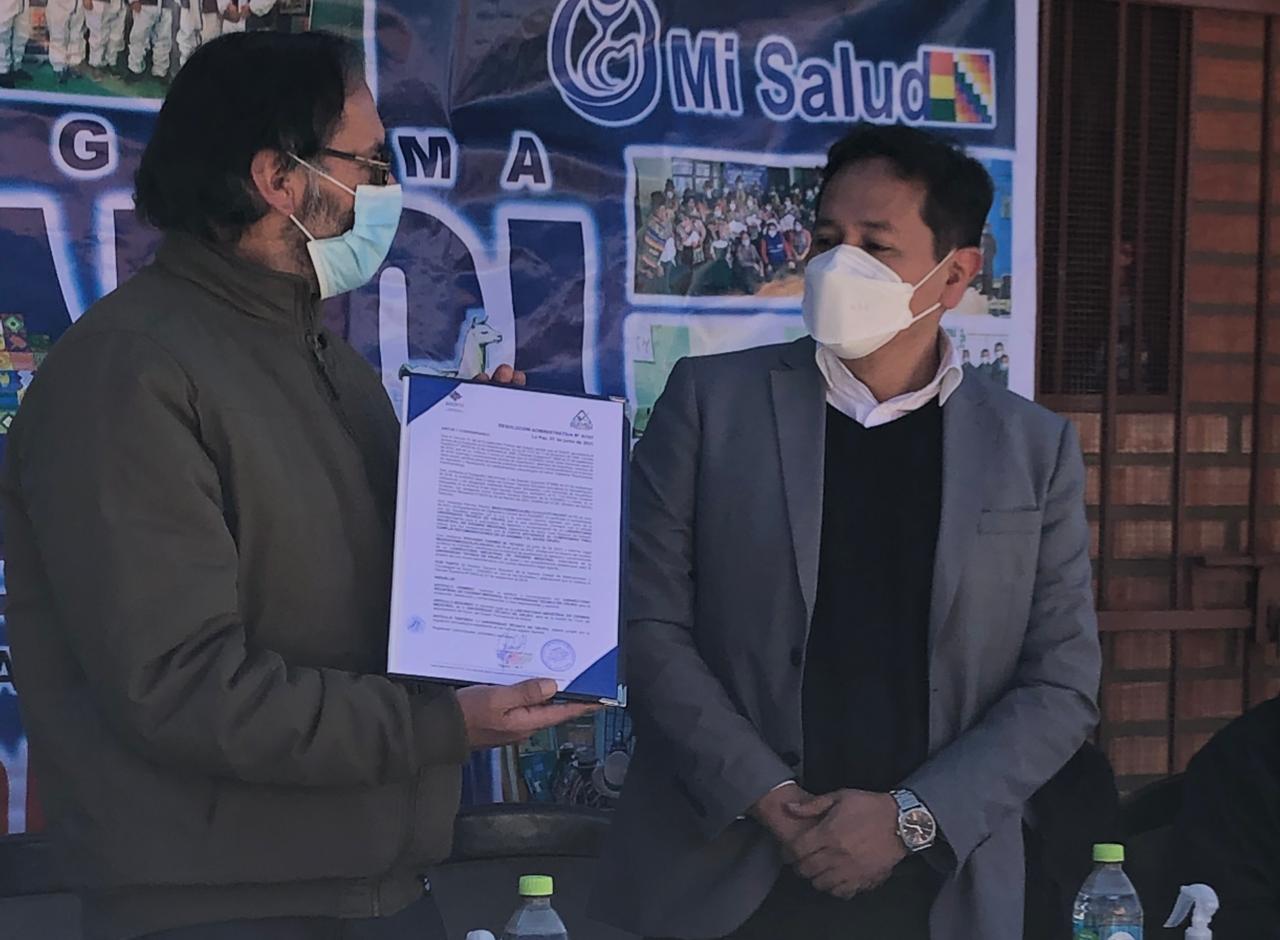 Salud autoriza a la Universidad Técnica de Oruro producir oxígeno medicinal para hospitales COVID-19