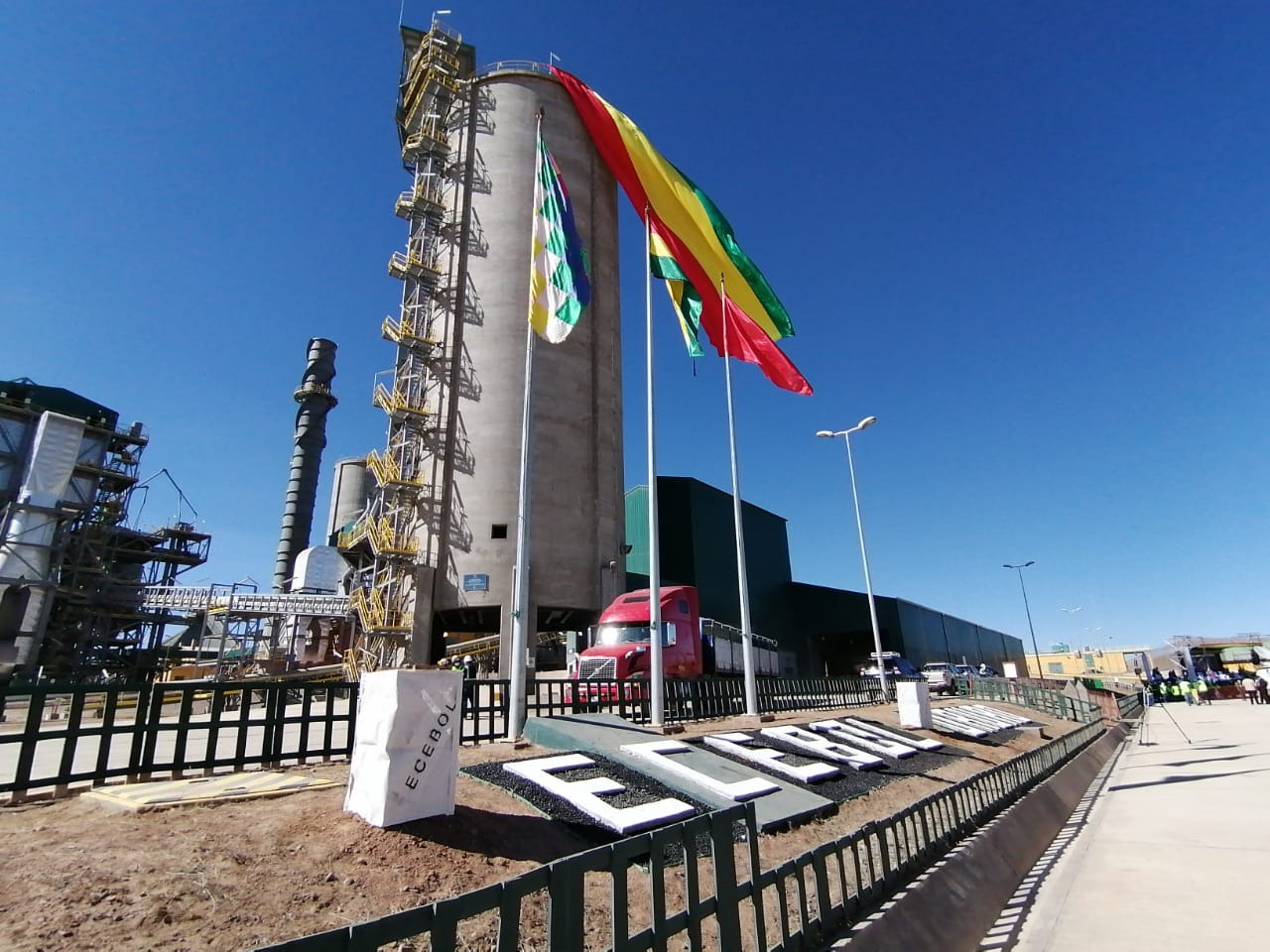 Ecebol reinicia sus operaciones con la meta de producir 545.730 toneladas de cemento hasta diciembre