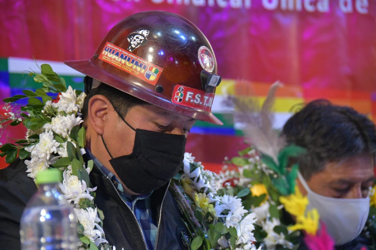 COB pide profundizar la unidad y trabajo para devolverle a Bolivia el primer sitial de crecimiento económico de la región