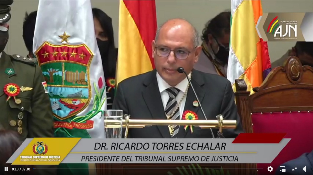 Posesionan a Ricardo Torres como nuevo presidente del Tribunal Supremo de Justicia
