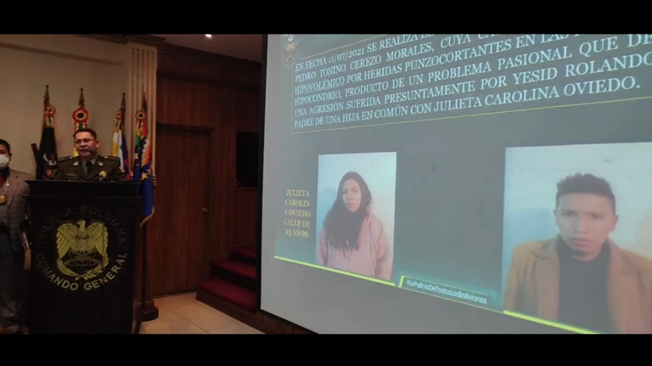Presentan a los responsables del homicidio de Pedro Cerezo, ocurrido en la zona de Pasankeri