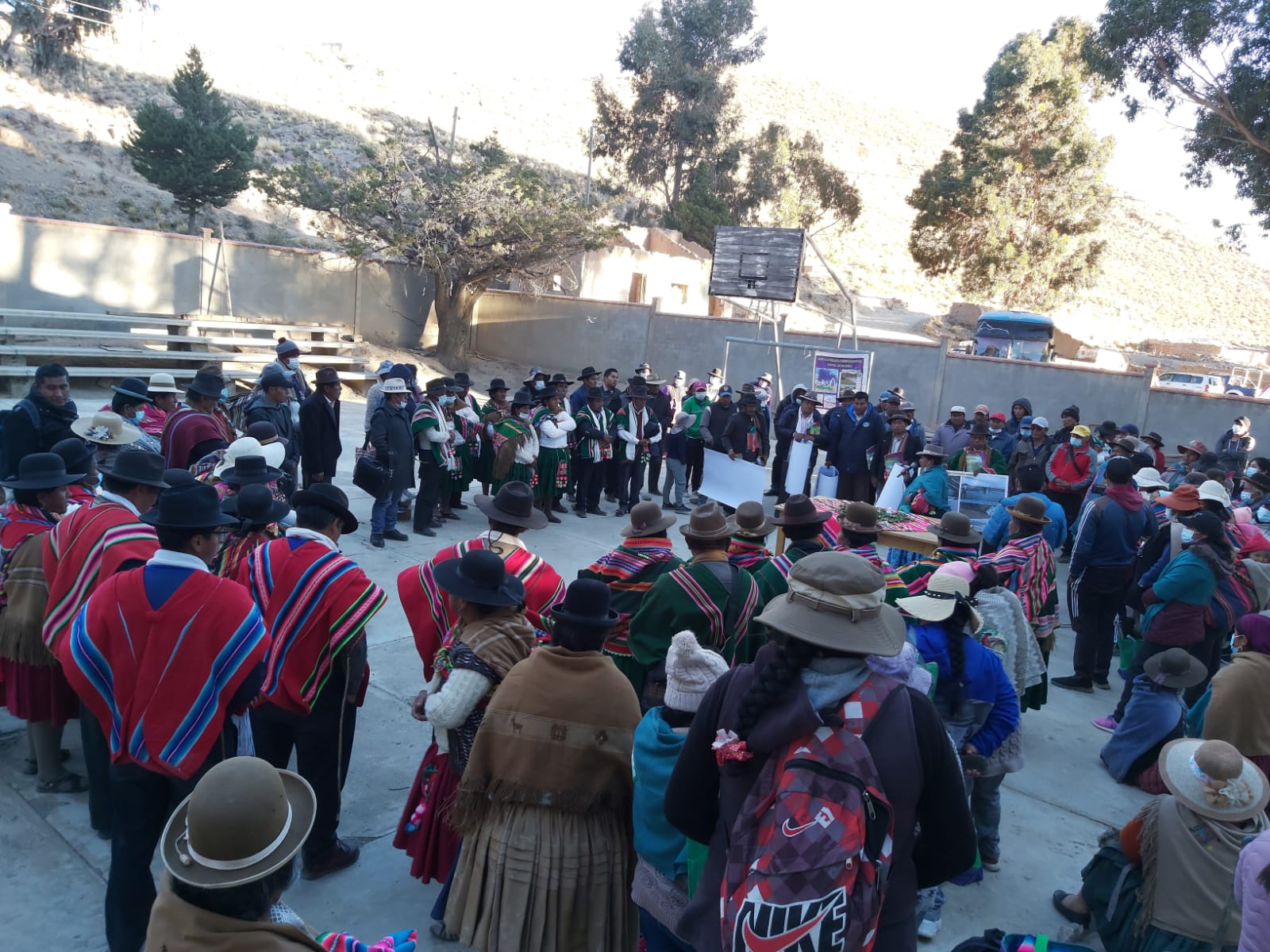 Comunarios de Challapata, Pazña y Caracollo exigen respeto a su derecho a vivir sin contaminación
