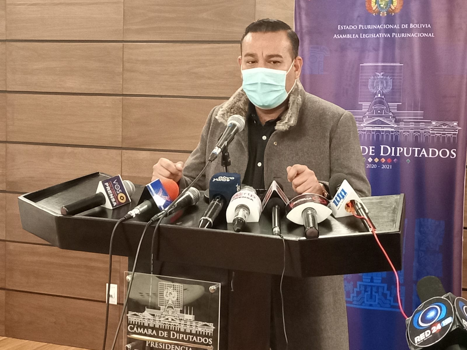 Diputado Céspedes plantea conformar una comisión mixta para investigar el supuesto fraude electoral