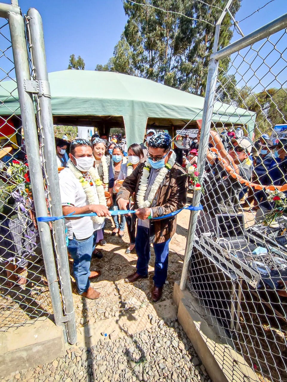 Cochabamba: Ministro de Desarrollo Rural entrega sistemas de agua subterránea por Bs 1,4 millones