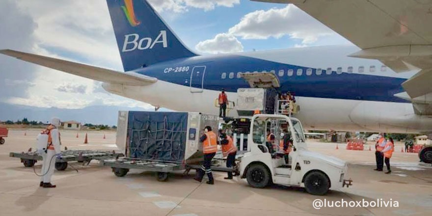 Arce: Bolivia recibirá 3,3 millones de vacunas Sinopharm el lunes próximo