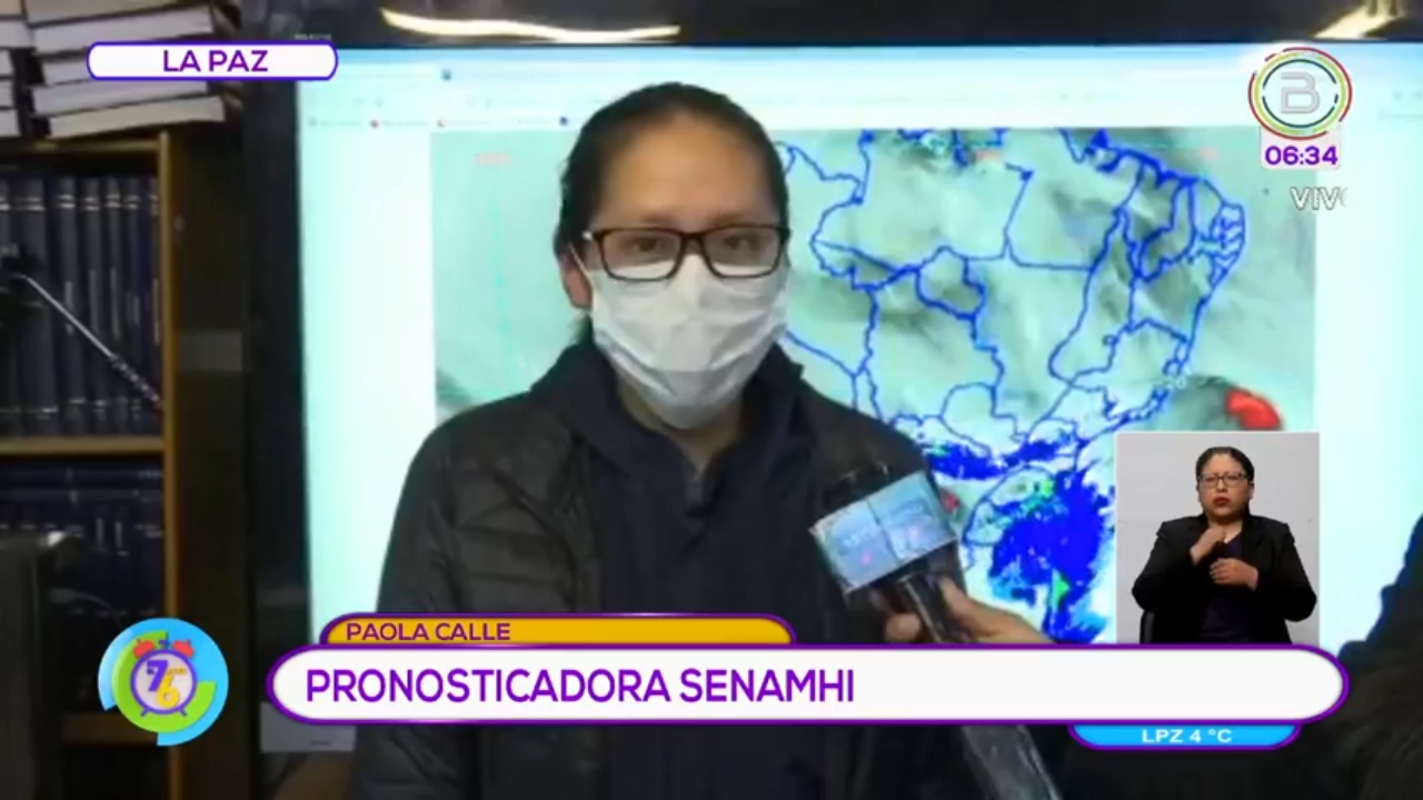 Senamhi emite alerta naranja por vientos fuertes y temperaturas altas en Santa Cruz, Beni y Pando