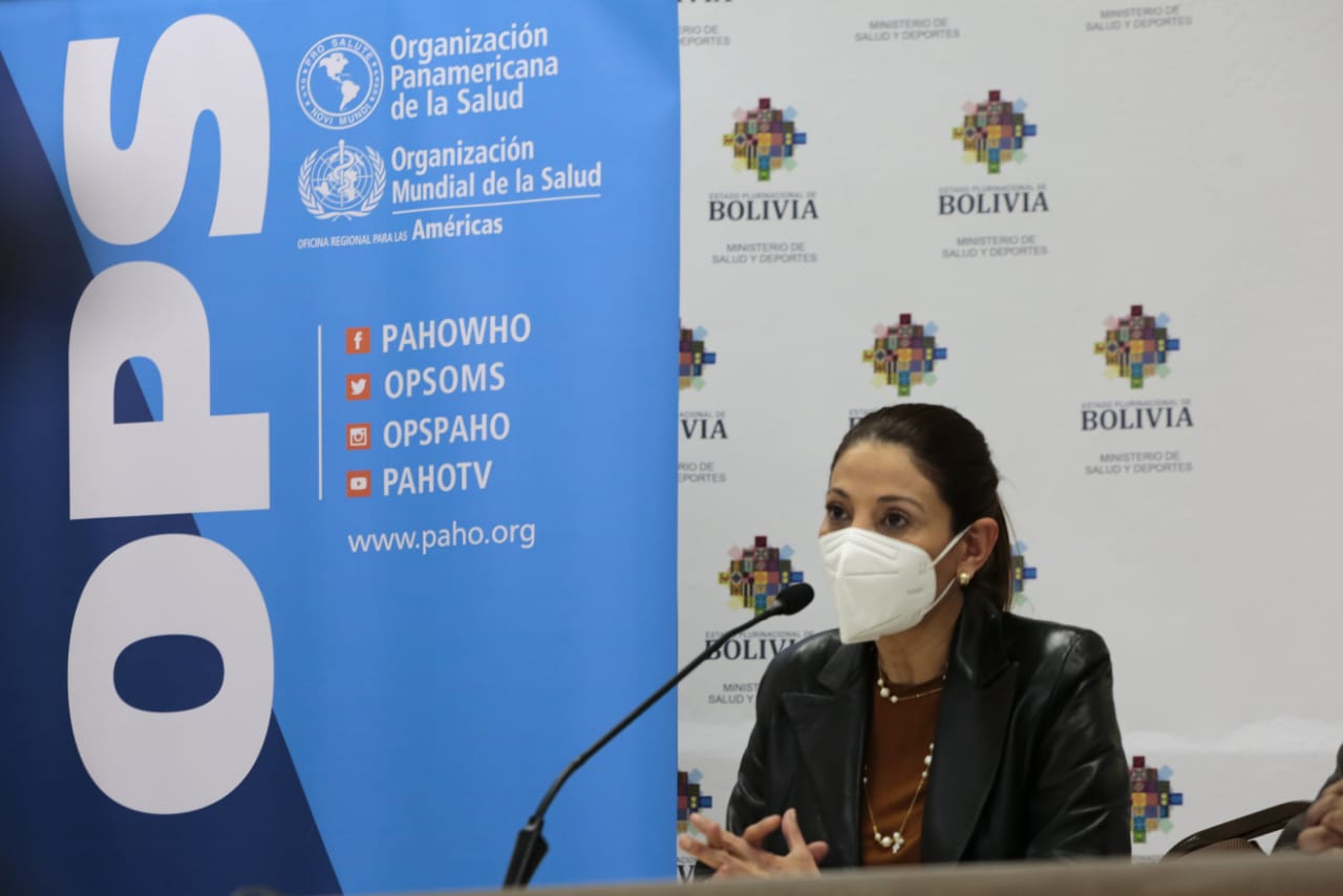 OPS/OMS apoya al Ministerio de Salud en nuevas estrategias de contención del COVID-19 en Bolivia