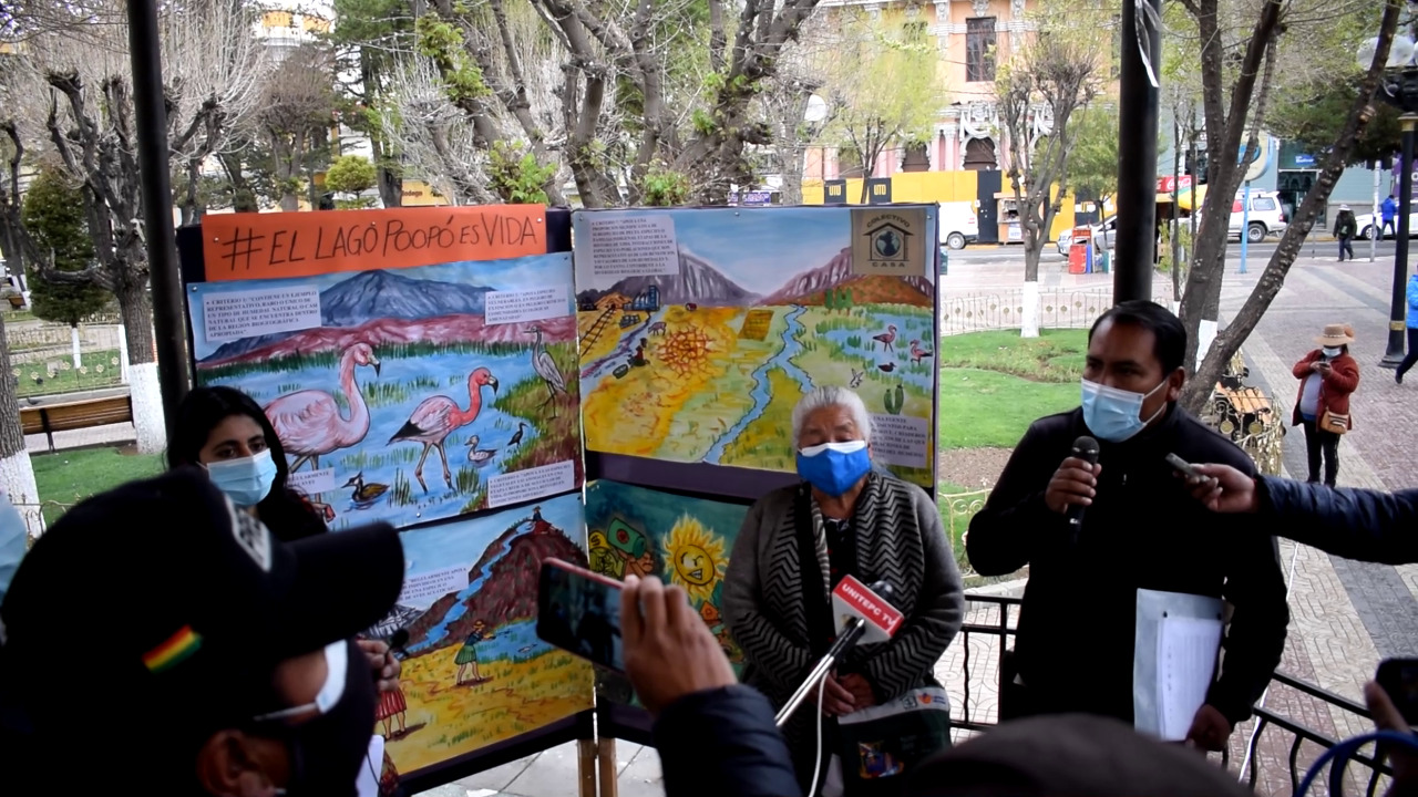 Anuncian asistencia técnica internacional para recuperar los lagos Uru Uru y Poopó de Oruro