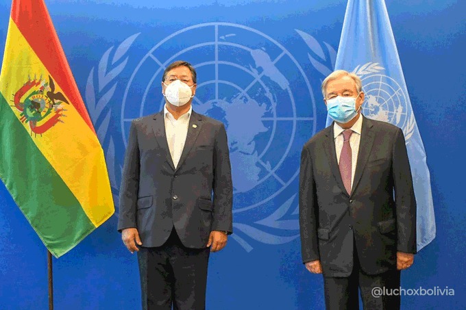 Presidente y Secretario de la ONU llegan a coincidencias programáticas para superar en unidad las crisis mundiales