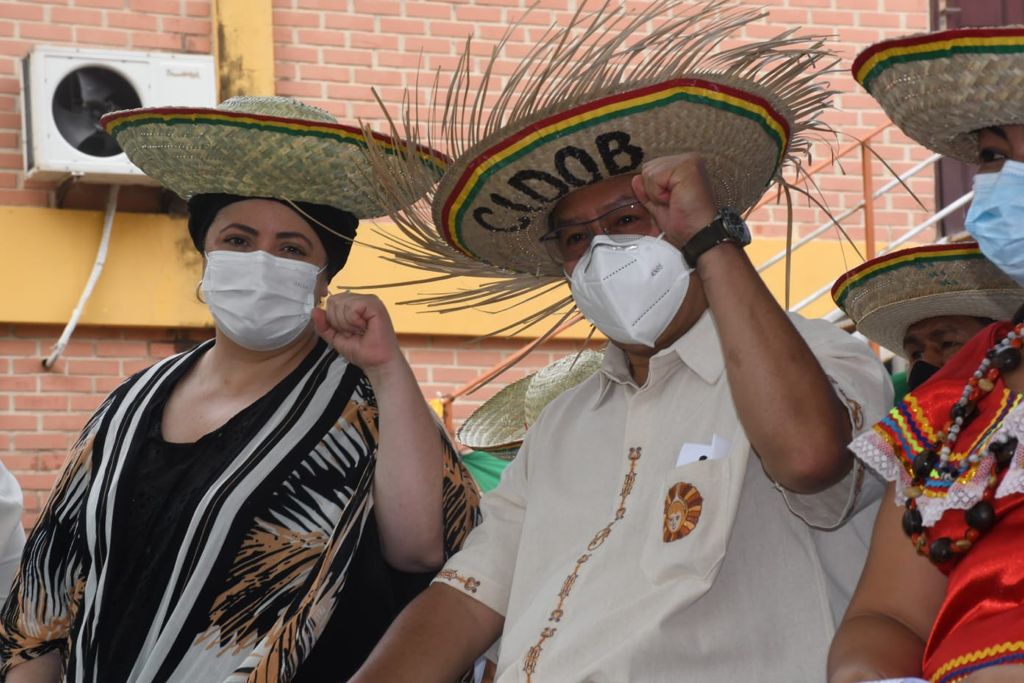 Presidente Arce participa de la conmemoración del 39 aniversario de Cidob
