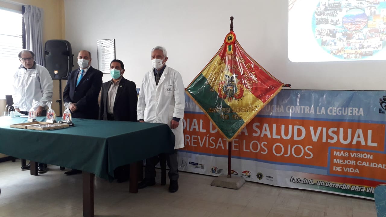 En Bolivia existen más de 120.000 personas ciegas y más de 300.000 que sufren baja visión