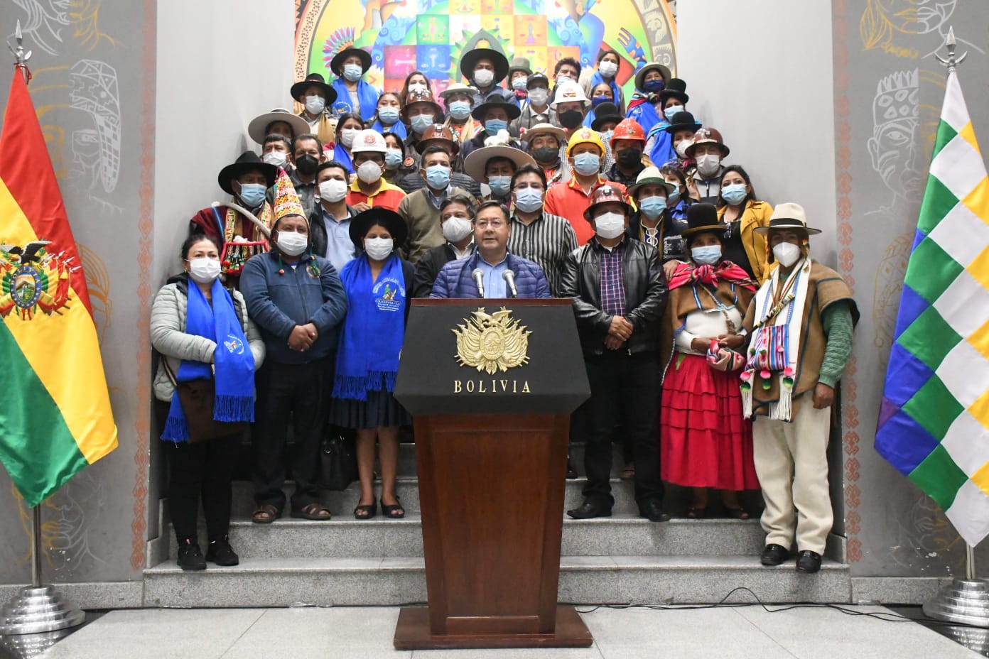 COB y Pacto de Unidad ratifican apoyo al Gobierno de Luis Arce y declaran emergencia ante intentos desestabilizadores (amplia)