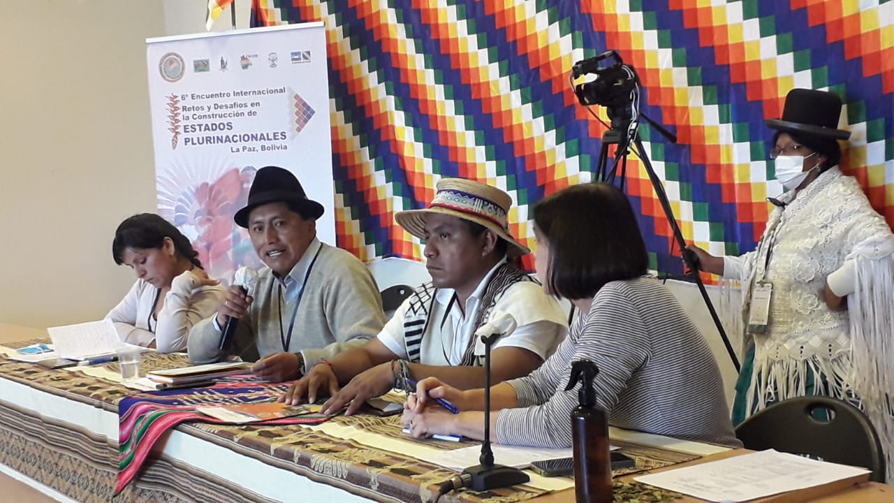 Retos y desafíos en la construcción de Estados plurinacionales se analizan en un encuentro internacional