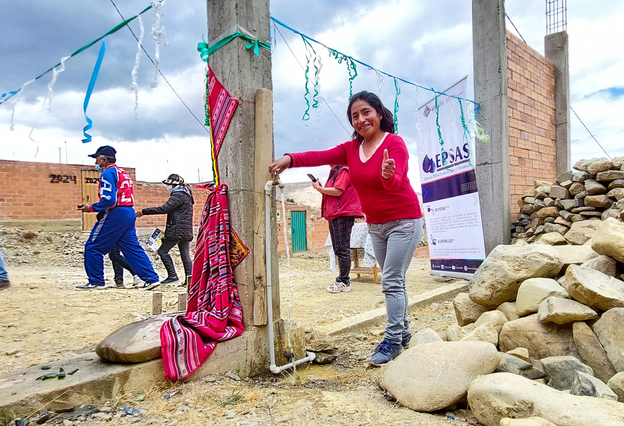 El Alto se beneficia con megaproyectos de agua potable con una inversión de más de Bs 1.100 millones