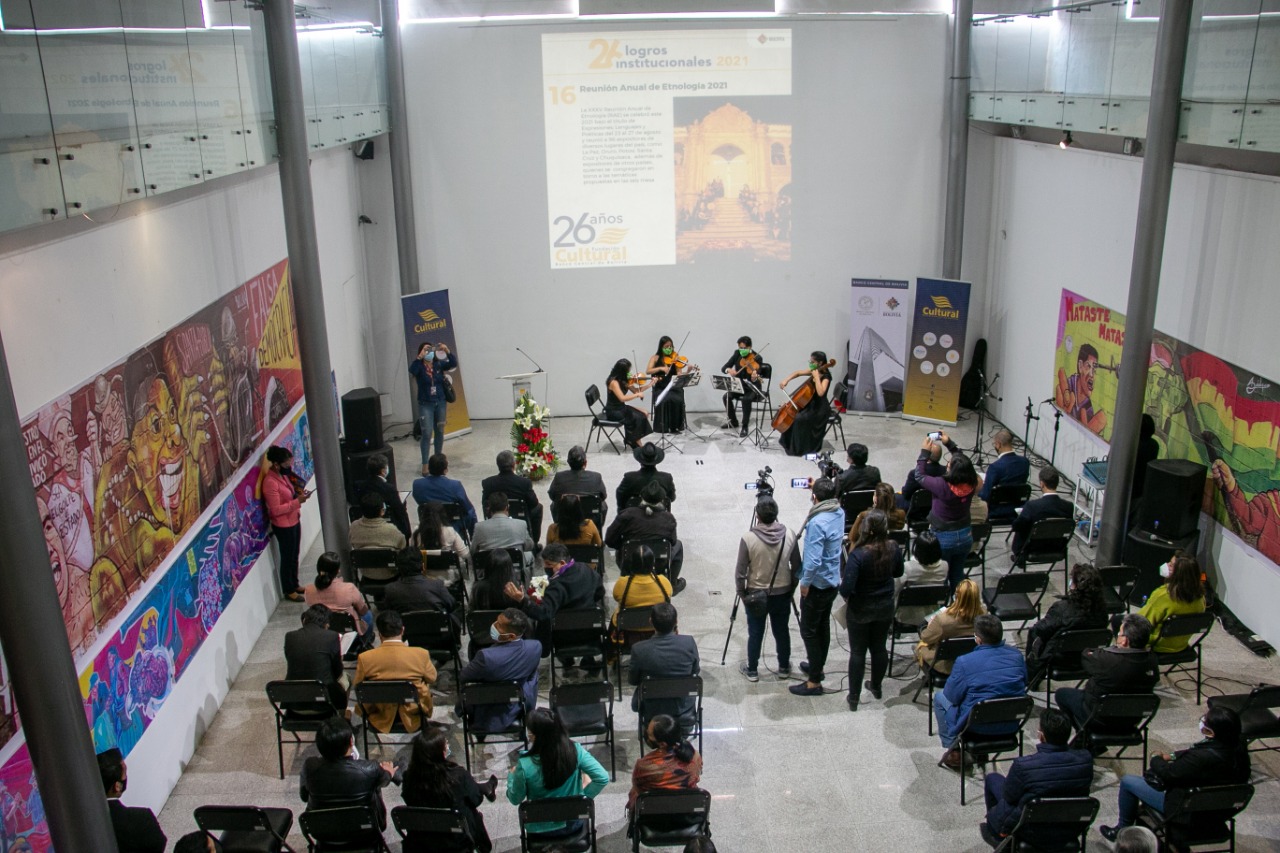 Fundación Cultural del BCB celebra 26 años de creación con actos especiales por su aniversario
