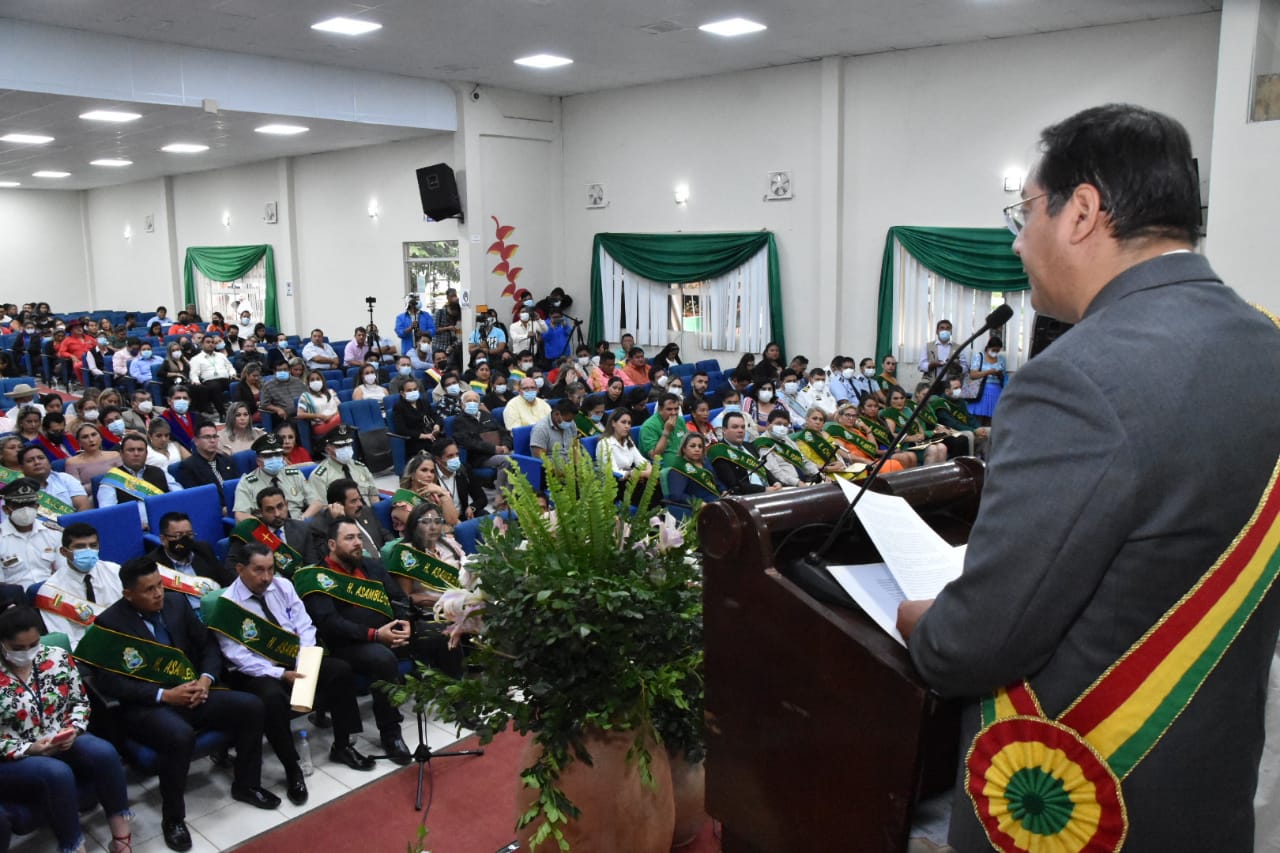 Gobierno ejecuta proyectos en Beni con inversión de $us 206 millones para convertirlo en un ejemplo de desarrollo y progreso (adelanto)