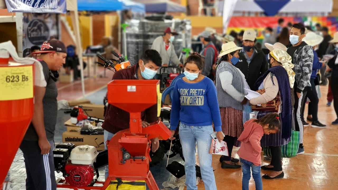Invierten más de Bs 3 millones en tecnología agrícola para productores del municipio de Tolata