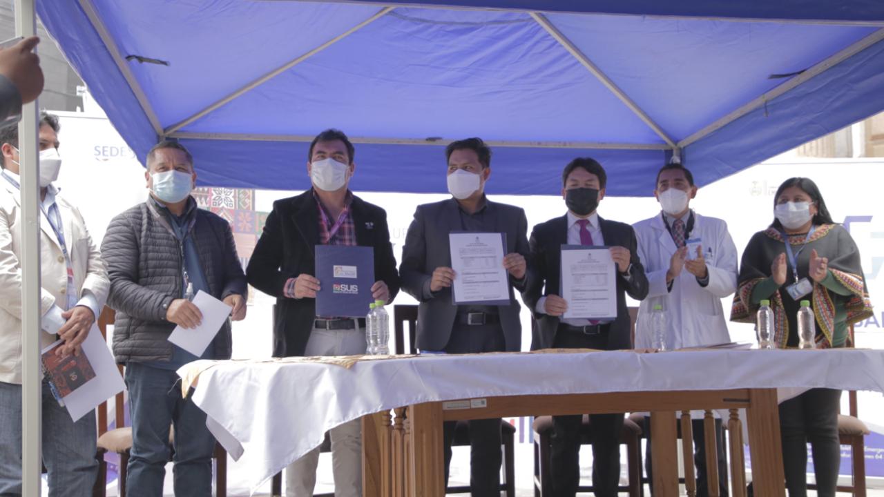 Salud entrega equipamiento, insumos y medicamentos a Chuquisaca por más de Bs 7,7 millones