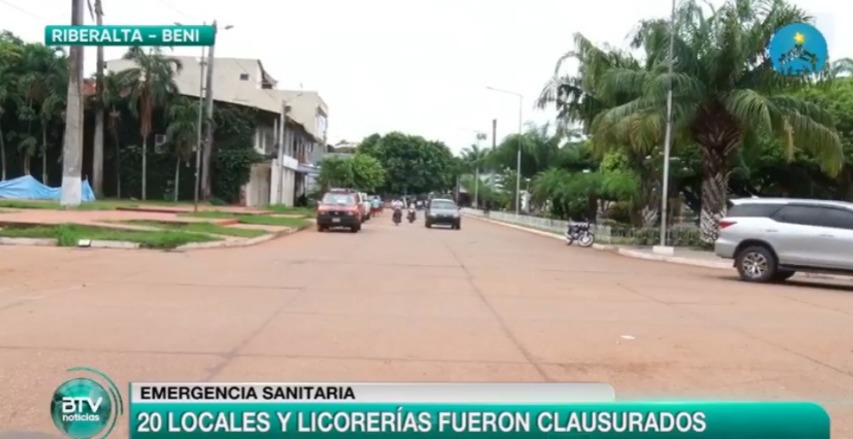 Clausuran 20 locales por incumplir decreto municipal ante emergencia sanitaria en Riberalta