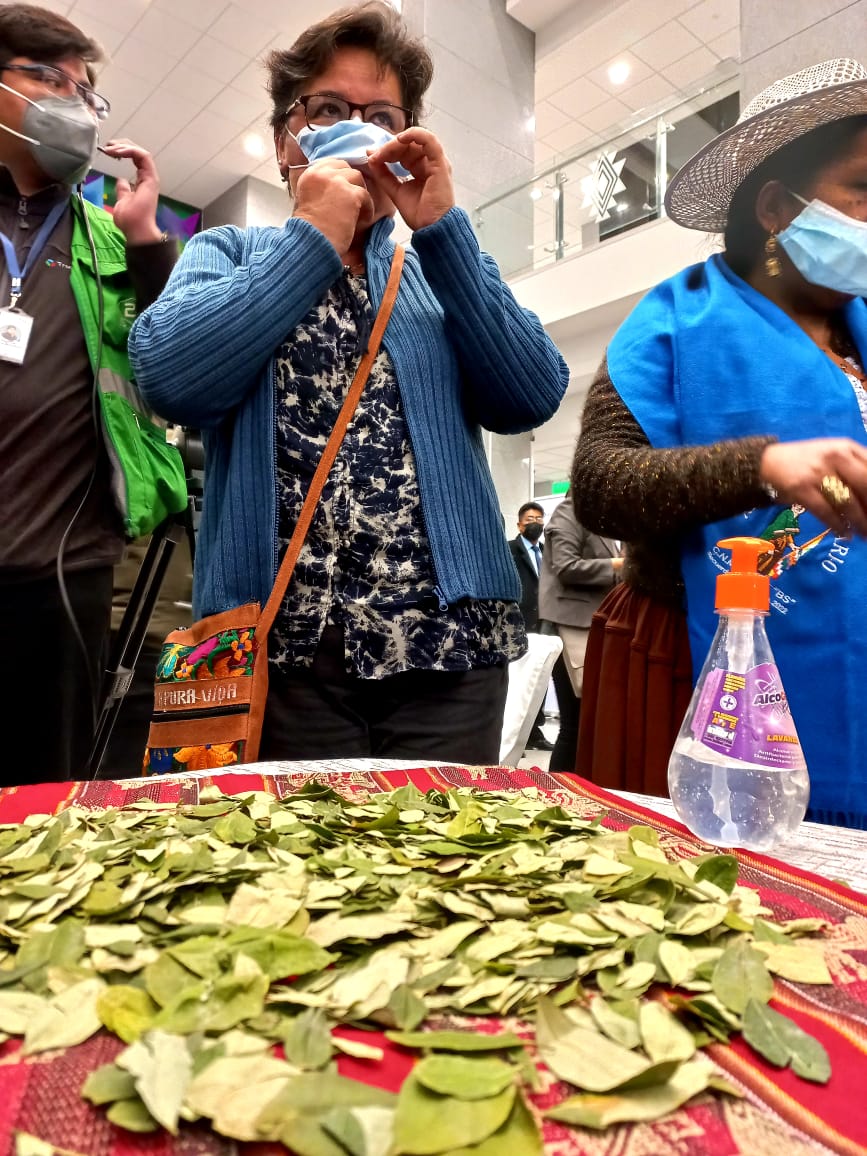 Ministra de Trabajo: La coca acompaña a los obreros en las jornadas laborales y de descanso