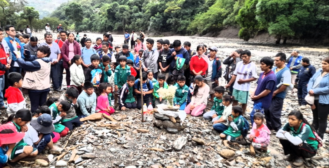 La Paz: Gobierno dará el 70% de recursos para reconstruir unidad educativa afectada por una mazamorra en Irupana