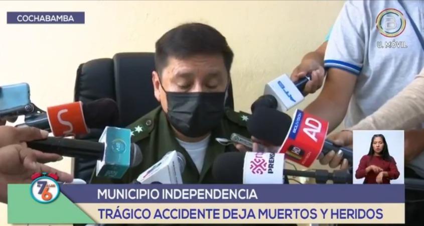 Cochabamba: Chofer en presunto estado de ebriedad deja nueve personas fallecidas y 19 heridas