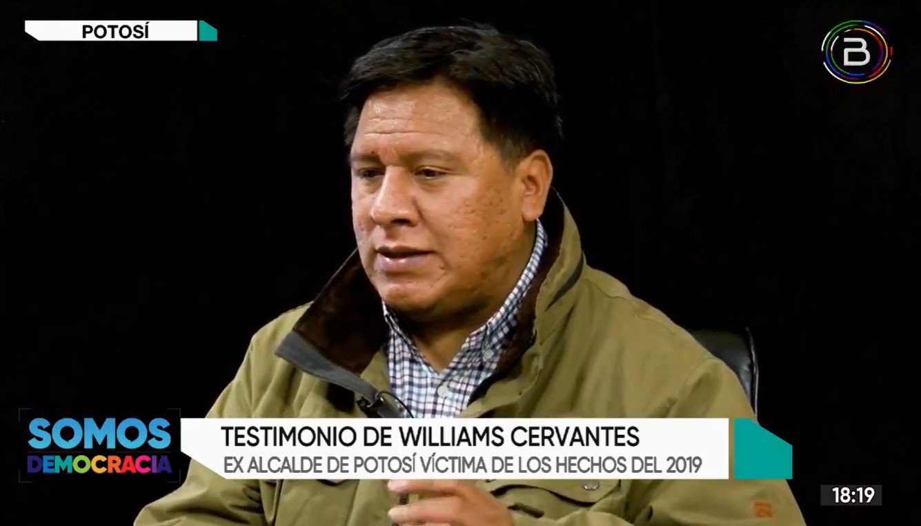 Williams Cervantes exalcalde de Potosí: “Pidieron mi renuncia bajo amenaza de quemar mi casa”