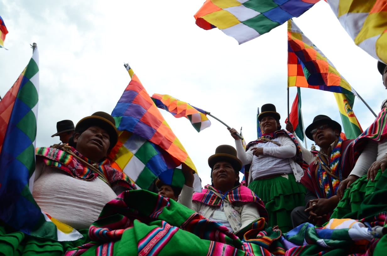 22 de enero: Festejo por el Día del Estado Plurinacional será desde Casa Grande y sin concentraciones masivas