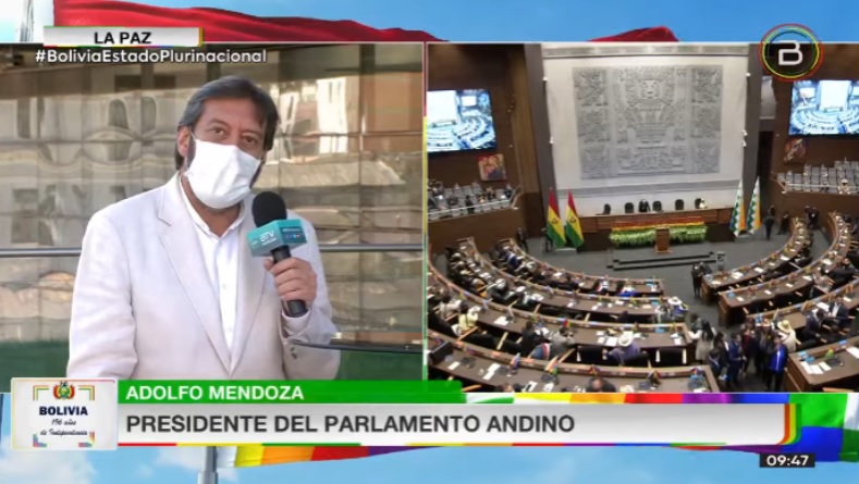 Parlamento Andino destaca la recuperación de la democracia y la gestión internacional de Bolivia