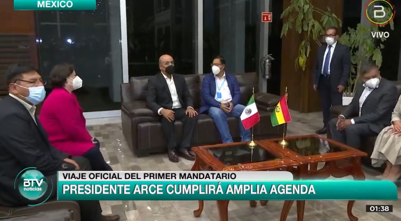 Presidente Arce llega a México para reunirse con su homólogo López Obrador y fortalecer la relación bilateral