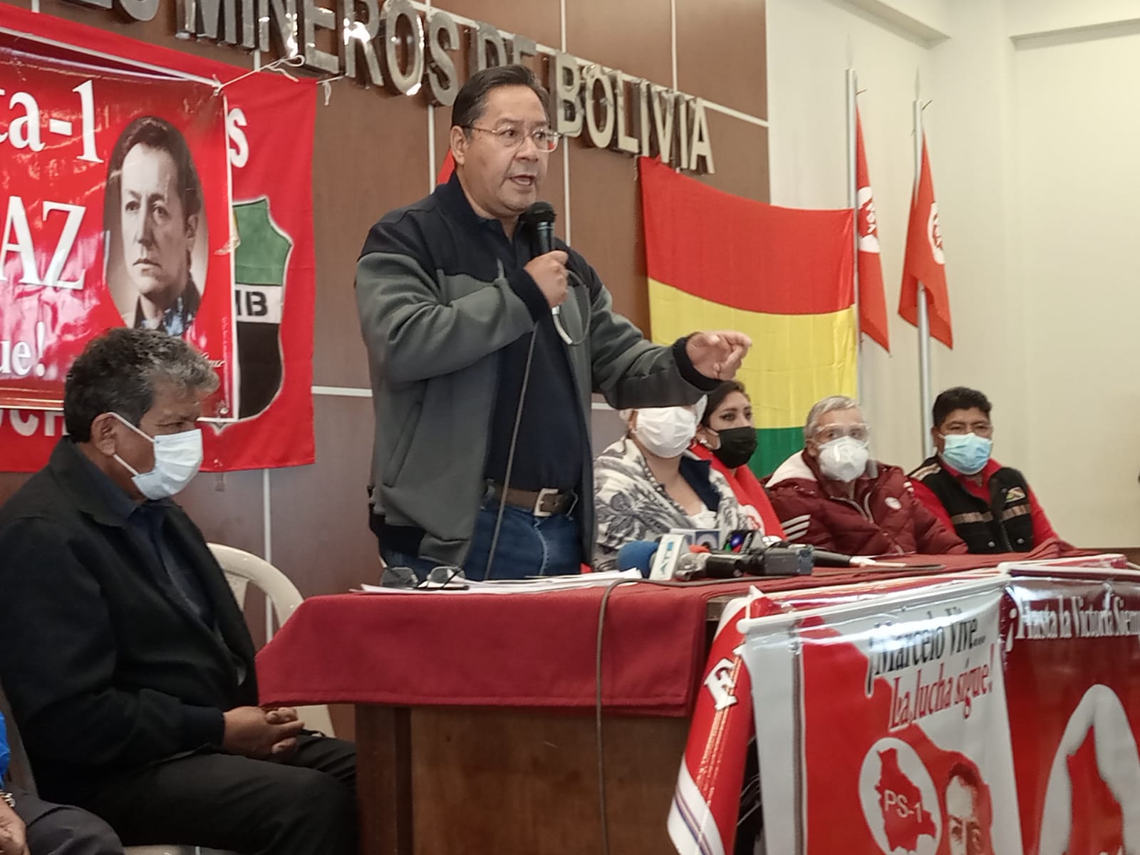 Presidente Arce: “No descansaremos hasta encontrar los restos de Marcelo Quiroga Santa Cruz”