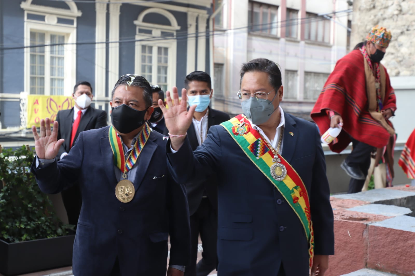 Arce: Estamos caminando, saldremos victoriosos de la crisis sanitaria, económica y social