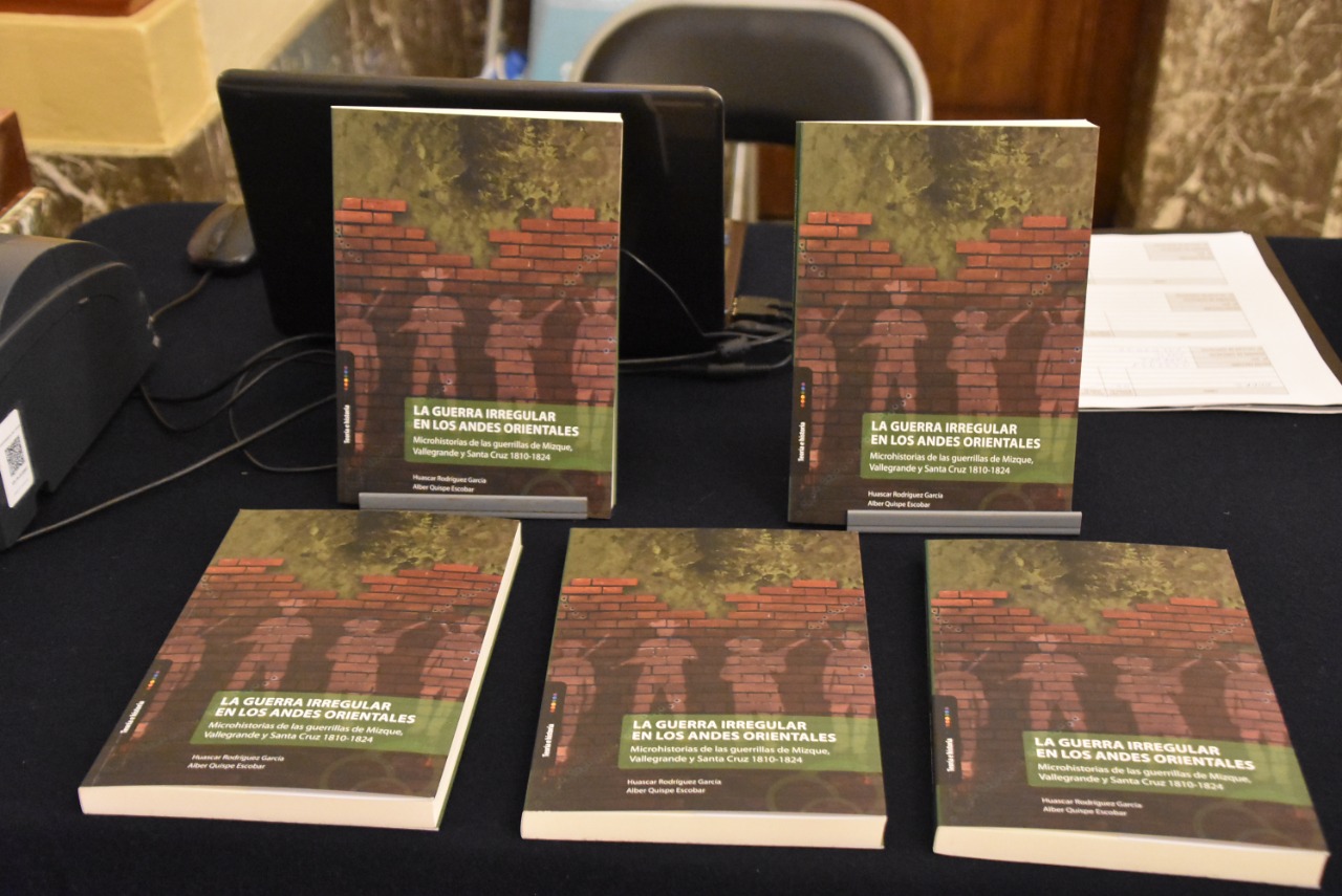 Vicepresidencia presenta libro que indaga las guerrillas independentistas en Bolivia