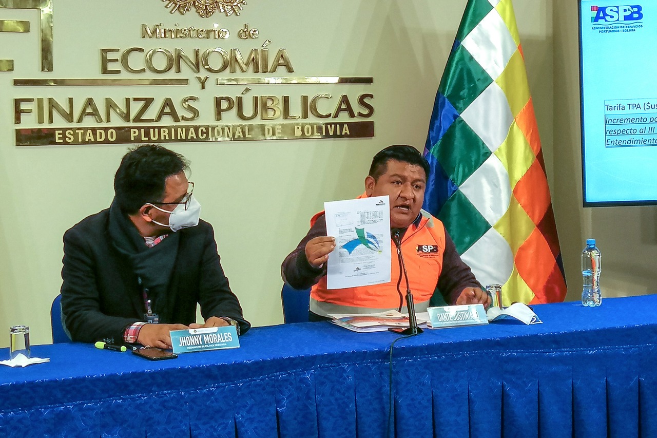 ASP-B rechaza propuesta de la Empresa Portuaria de Arica y no acepta imposiciones tarifarias de Chile