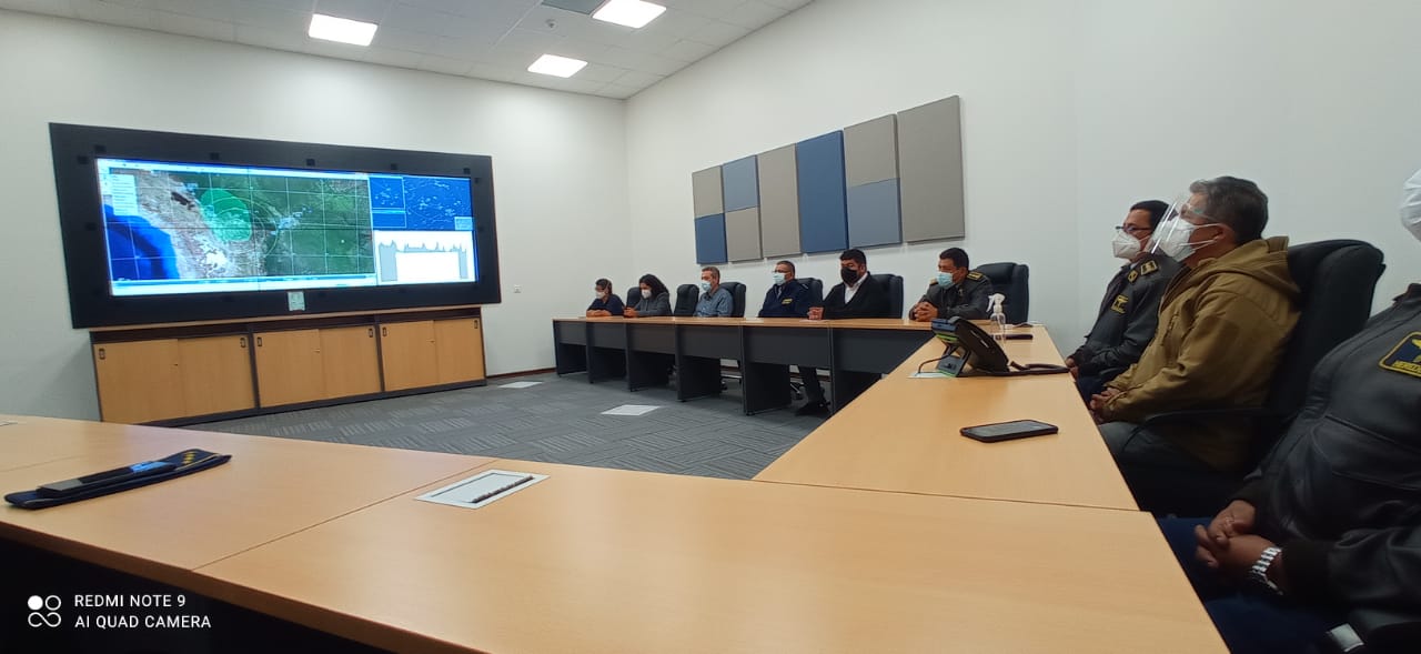 Presidente Arce verifica 87,3% de avance en el Sistema Integrado de Defensa y Control de Tránsito Aéreo