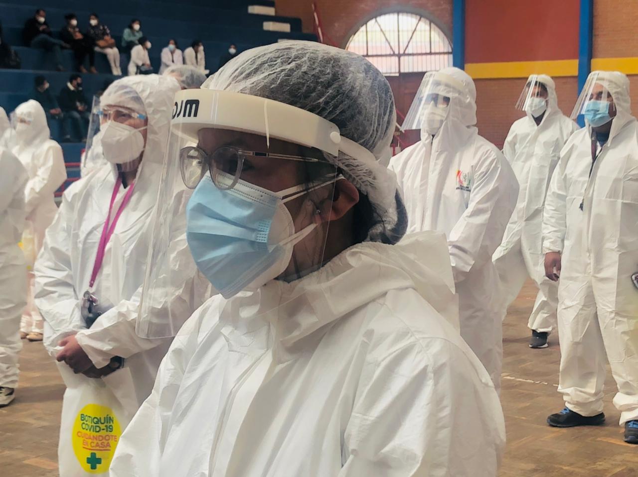 Salud despliega brigadas médicas de rastrillaje para la detección y contención de COVID-19 en Sucre